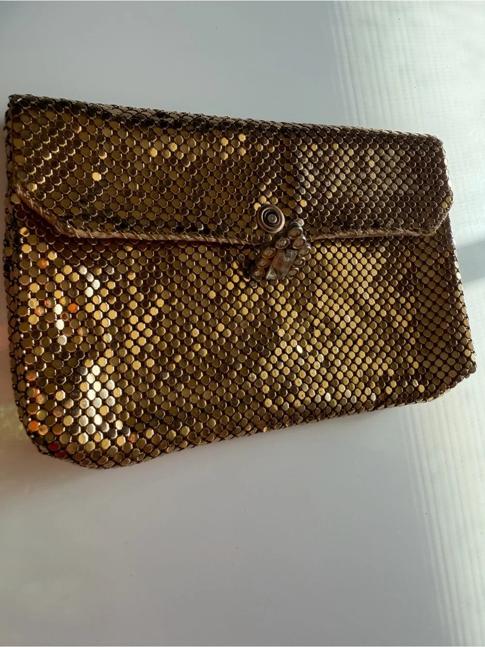 Whiting & Davis elegant gold